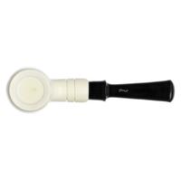 Turkish Estates IMP Meerschaum Smooth Bent Billiard (with Case) (Unsmoked)