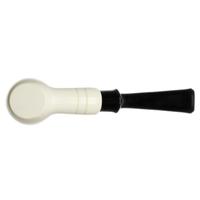 Turkish Estates IMP Meerschaum Smooth Bent Billiard (with Case) (Unsmoked)