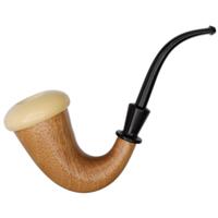 Turkish Estates SMS Calabash with Meerschaum Cap (with Case)