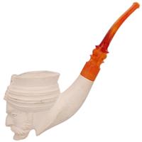 Turkish Estates Unknown Meerschaum Bearded Man (Unsmoked)