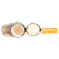 Turkish Estates S. Yanik Meerschaum Carved Cat (with Case) (Unsmoked)