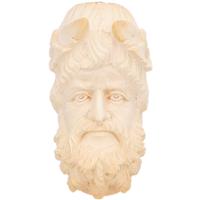 Turkish Estates CAO Meerschaum Carved Bearded Man with Laurel Wreath