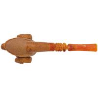 Turkish Estates Unknown Meerschaum Carved Ram (with Case) (Unsmoked)