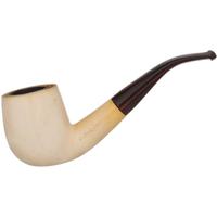 Turkish Estates I. Bekler Meerschaum Smooth Bent Billiard