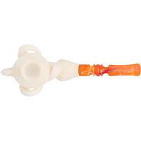 Turkish Estates Pipe Depot Meerschaum Carved Claw Holding Brandy (Erdogan) (with Case and Tamper) (Unsmoked)