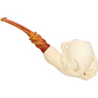 Turkish Estates Unknown Meerschaum Claw Holding Egg  (Unsmoked)