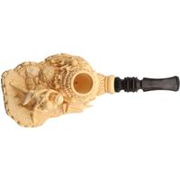Turkish Estates Eyup Sabri Meerschaum Hephaestus and Aphrodite (with Case and Tamper) (Unsmoked)