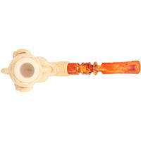 Turkish Estates I. Baglan Meerschaum Carved Claw Holding Egg (with Case) (Unsmoked)
