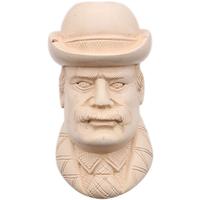 Turkish Estates I. Baglan Meerschaum Sherlock Holmes and Watson Two Pipe Set (with Case) (Unsmoked)