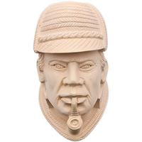 Turkish Estates I. Baglan Meerschaum Sherlock Holmes and Watson Two Pipe Set (with Case) (Unsmoked)