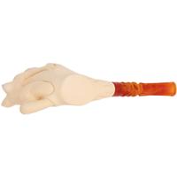 Turkish Estates AKB Meerschaum Floral Nude (Ali) (with Case) (Unsmoked)