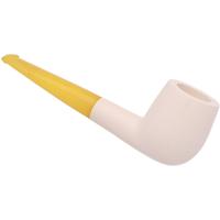 Turkish Estates Unknown Meerschaum Smooth Billiard (Unsmoked)