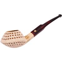 Turkish Estates Ural Meerschaum Lattice Bent Bulldog