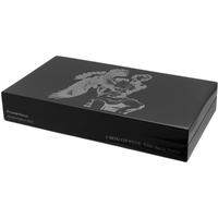 God of Fire God Of Fire KKP Special Reserve and Never Back Down Assortment (4 Cigars and Black Travel Humidor)