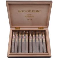 God of Fire KKP Never Back Down Special Reserve Gran Toro 56 (10 Cigars and Macassar Travel Humidor)