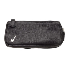 Nappa 1 Pipe Tobacco Pouch - Black