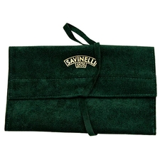 Velvet Pipe Pouch - Green