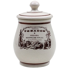 Ancient Ceramic Tobacco Jar - Segar