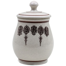 Ancient Ceramic Tobacco Jar - Tabac