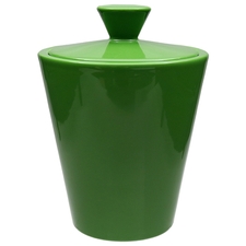 Ceramic Tobacco Jar - Lime Green