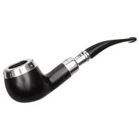 Ebony Spigot with Silver Cap (408) Fishtail