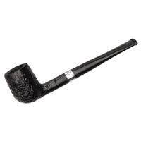 Junior Sandblasted Silver Mounted Straight Billiard Fishtail