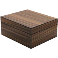Brigham Humidor - Celestial Zebrawood (50 Count)