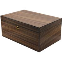 Brigham Humidor Celestial Zebrawood (125 Count)